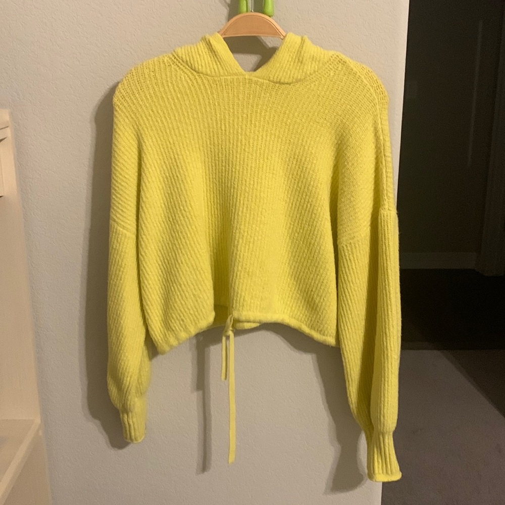 American Eagle Fall Winter Knit Sweater Hoodie Size S